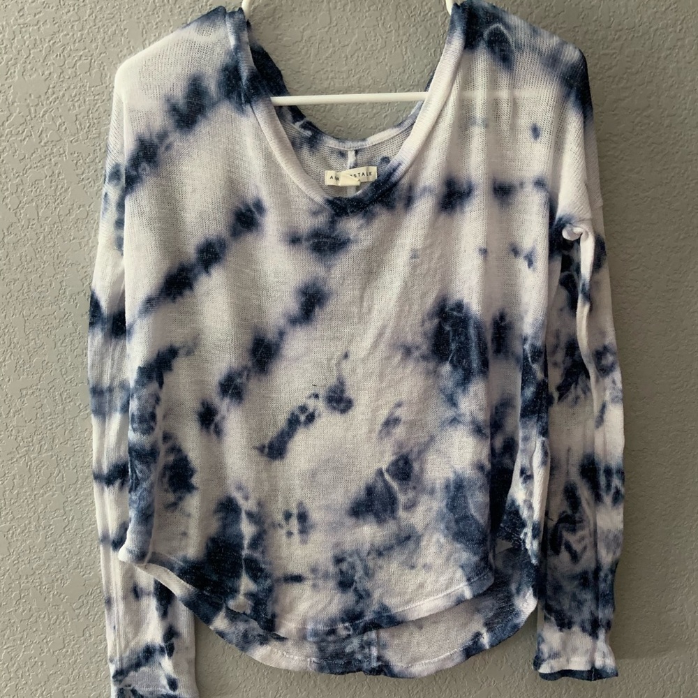 aeropostale tie-dye long sleeve